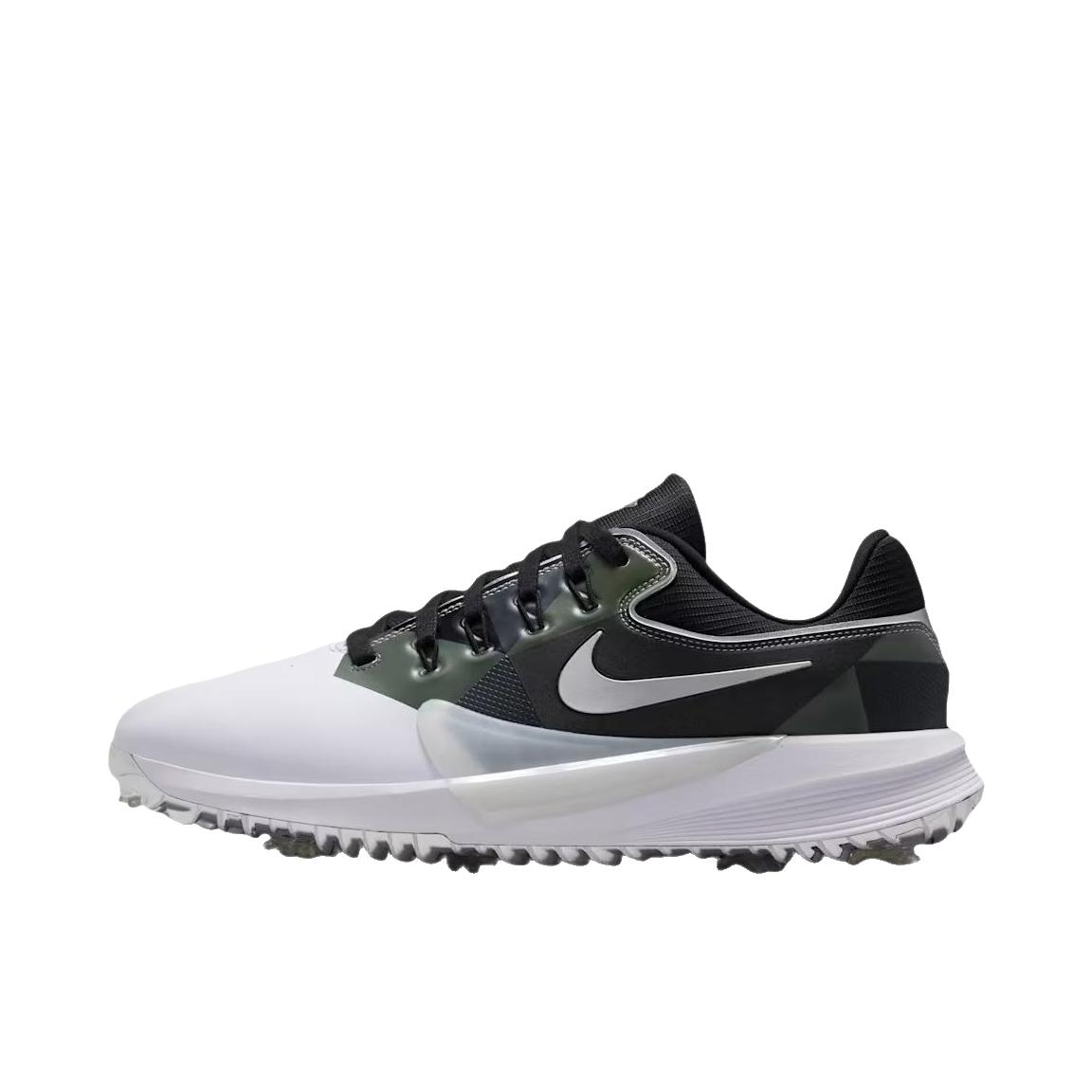 推荐商品：Nike Air Zoom Victory Pro 4 低帮 厚底 防滑 高尔夫鞋 白色/金属银/杉木色/黑色