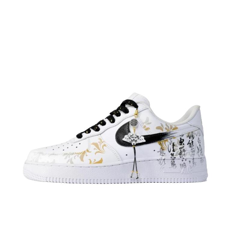 推荐商品：【定制款】 Nike Air Force 1 板鞋 防滑减震耐磨低帮增高 东篱醉