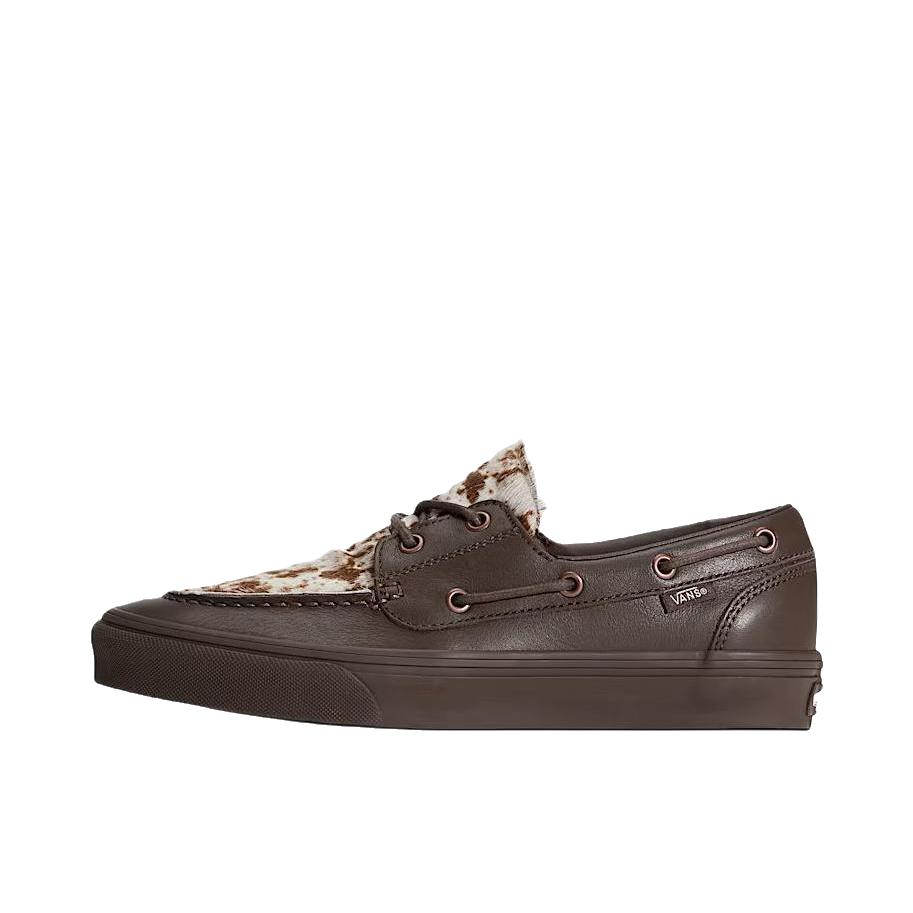 推荐商品：Vans/范斯 2 Eyelet 板鞋 百搭防滑耐磨低帮圆头 咖啡棕