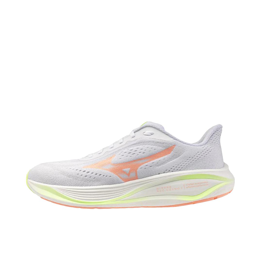 推荐商品：Mizuno/美津浓 NEO COSMO 2 跑鞋 百搭回弹舒适 白色