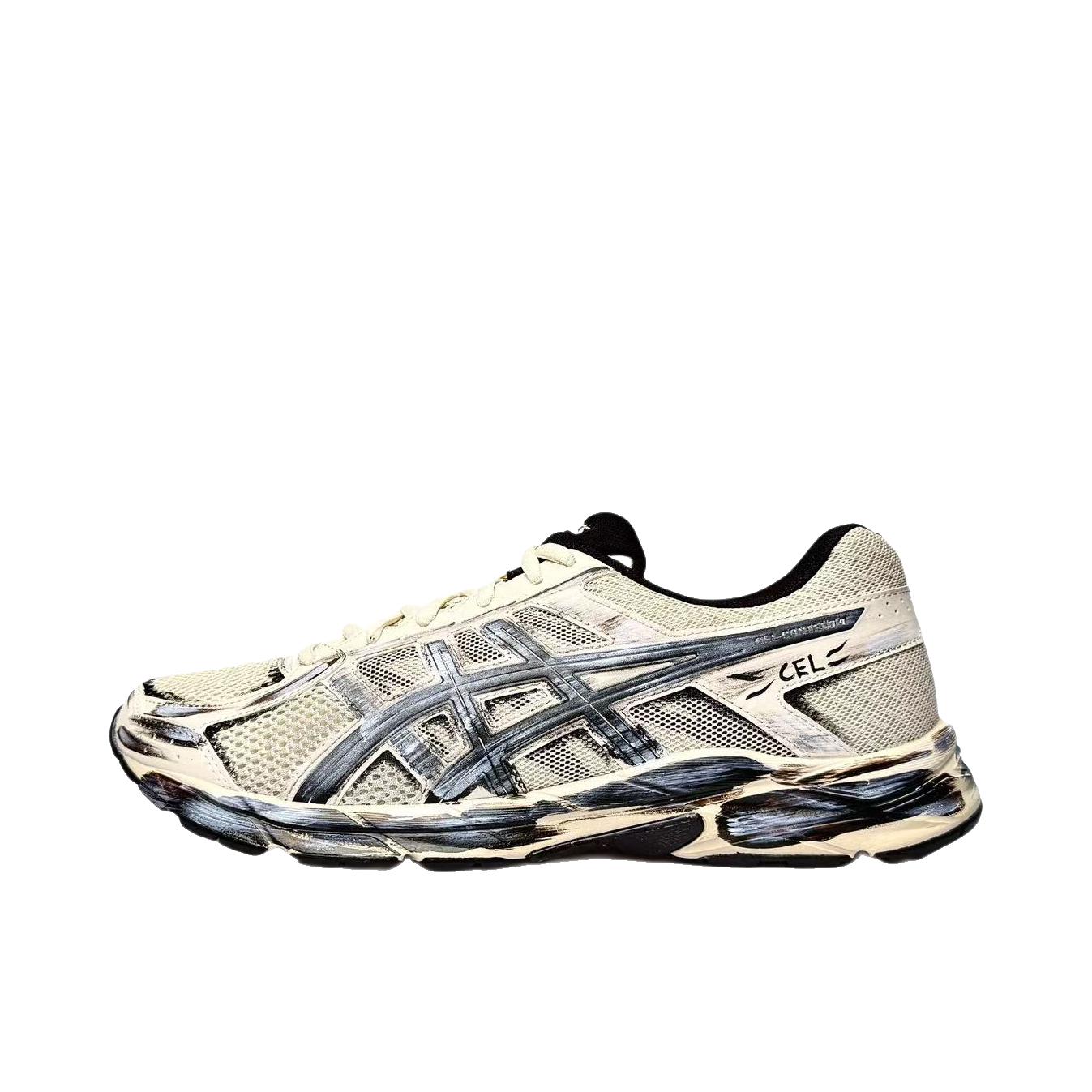 推荐商品：【定制球鞋】 Asics/亚瑟士 Gel-Contend 4 跑鞋 复古百搭防滑耐磨减震透气舒适低帮短跑长跑包裹性 街头印记