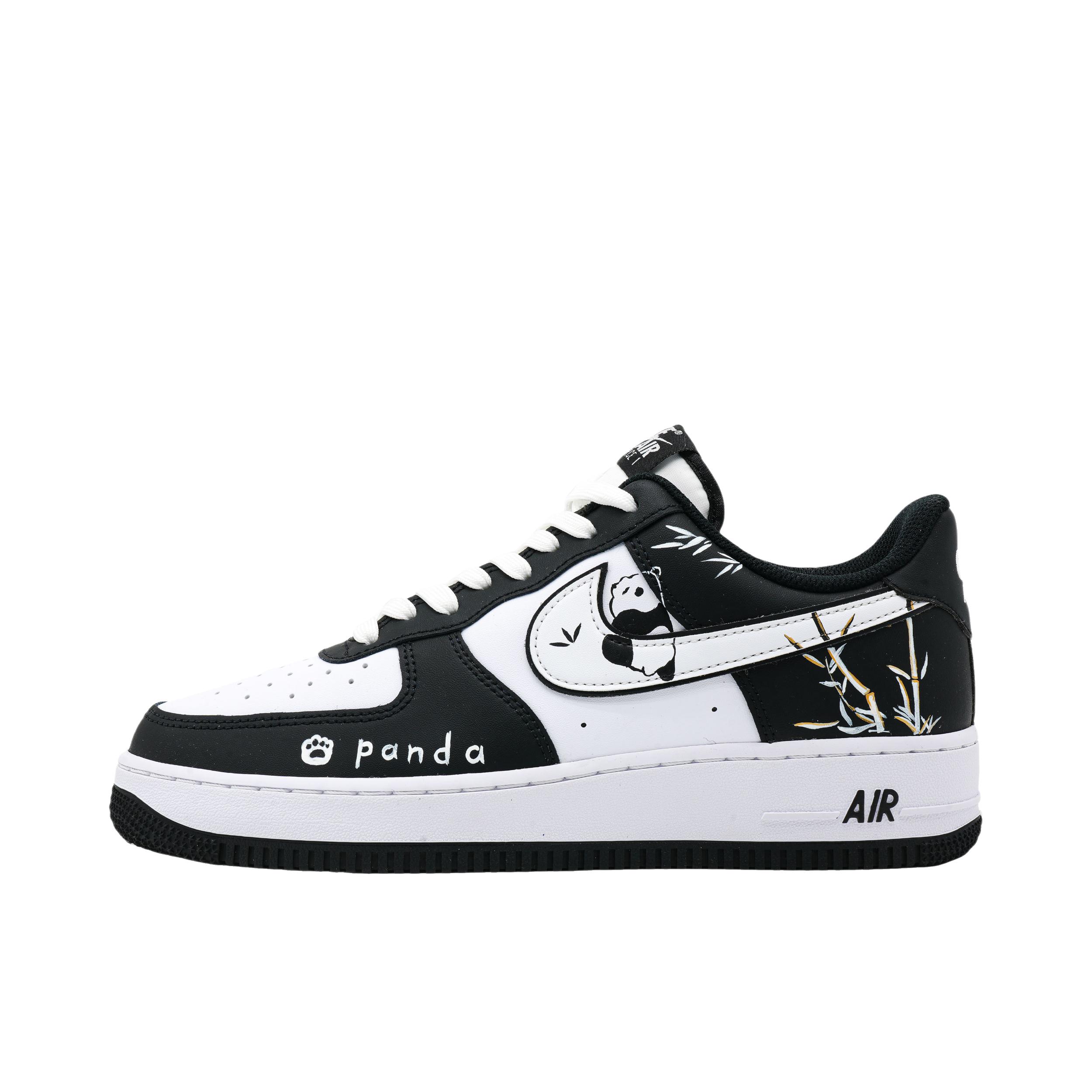 推荐商品：【定制款】 Nike Air Force 1 板鞋 防滑减震耐磨低帮增高 熊有成竹