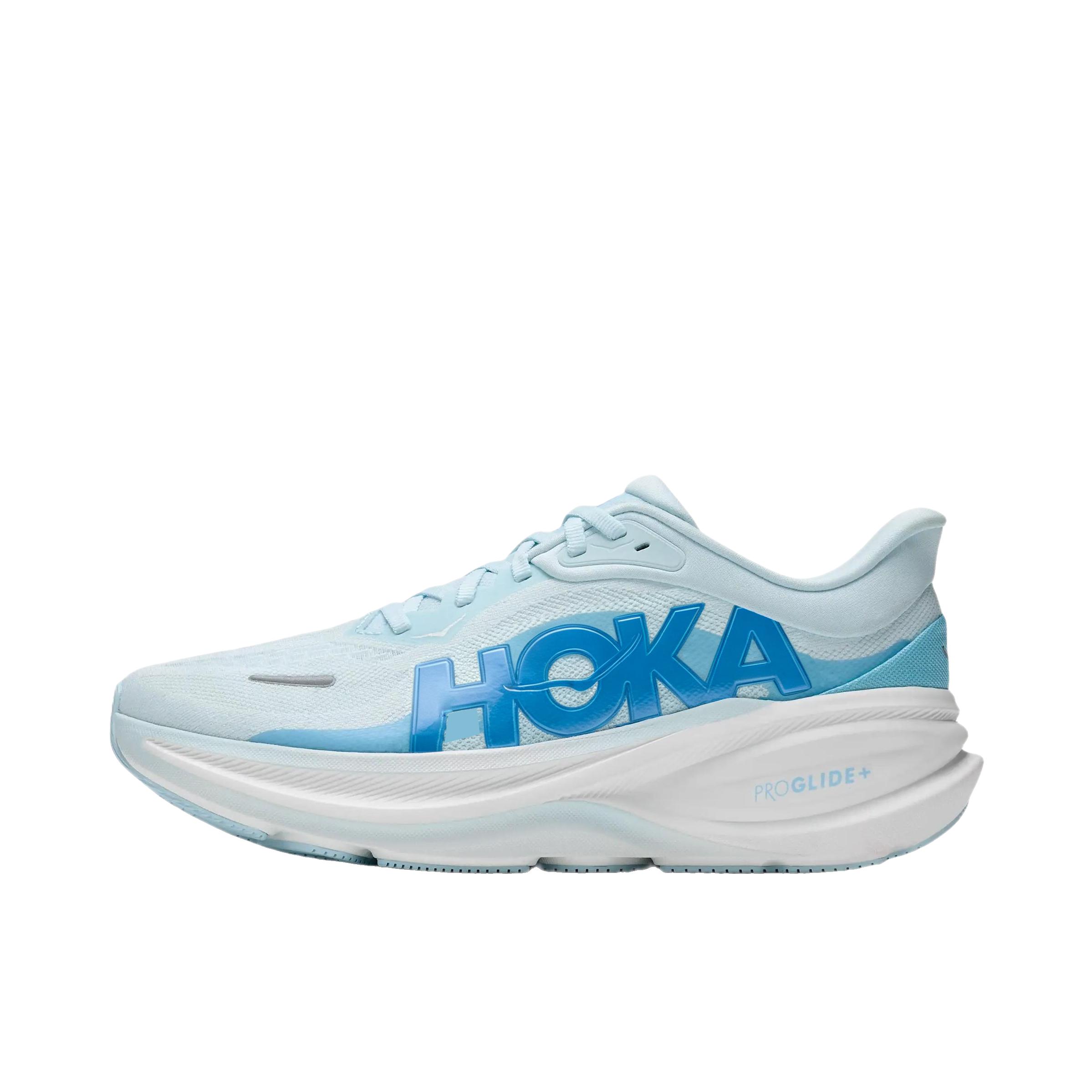 推荐商品：HOKA ONE ONE Clifton Pro 跑鞋 柔软舒适 女款/浅蓝色