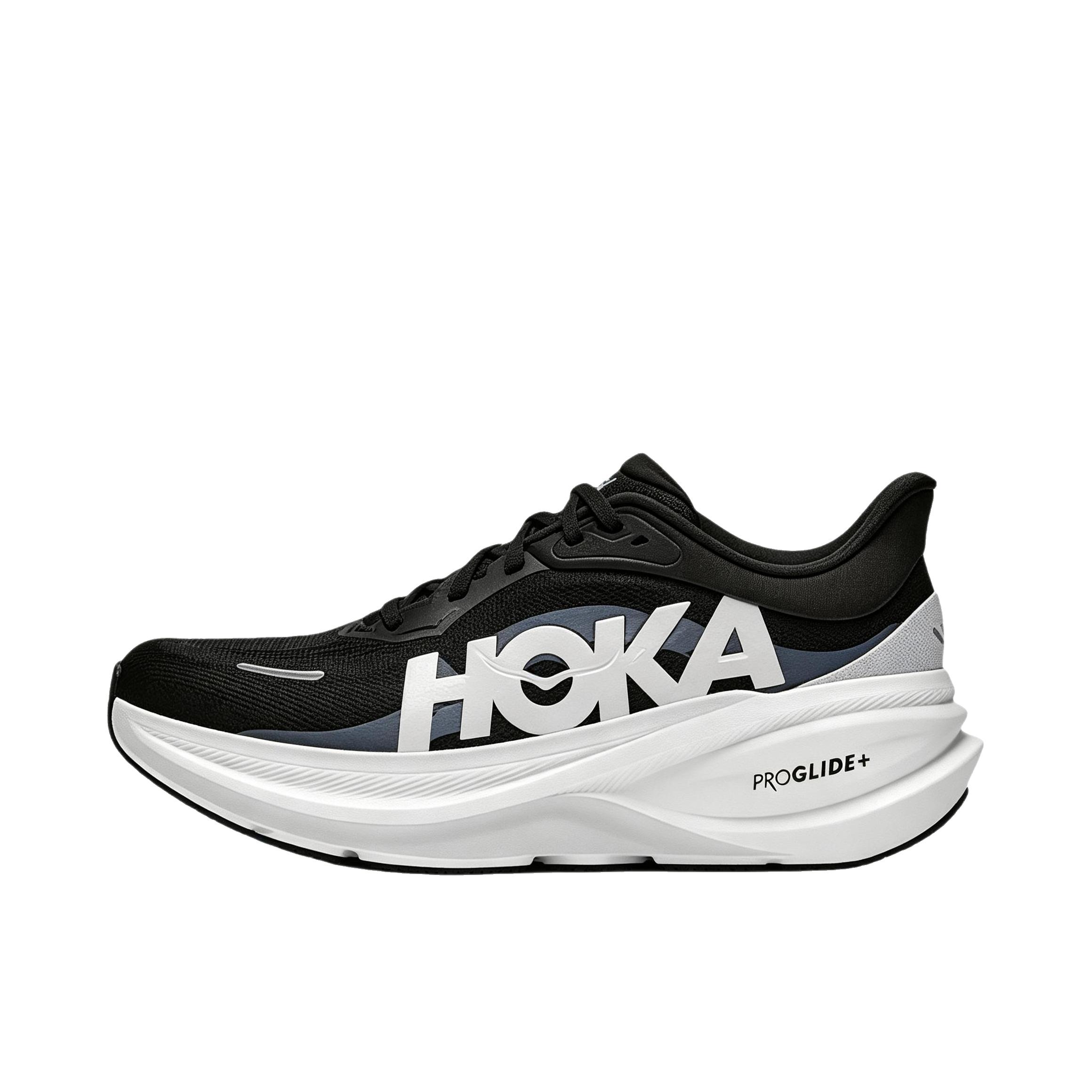 推荐商品：HOKA ONE ONE Clifton Pro 跑鞋 柔软舒适 黑色/灰色