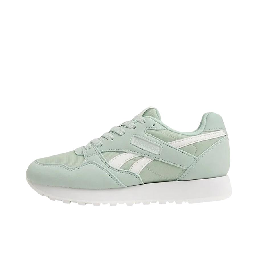 推荐商品：Reebok/锐步 Prime EVENT 运动休闲鞋 复古系带低帮圆头 女款/浅绿色