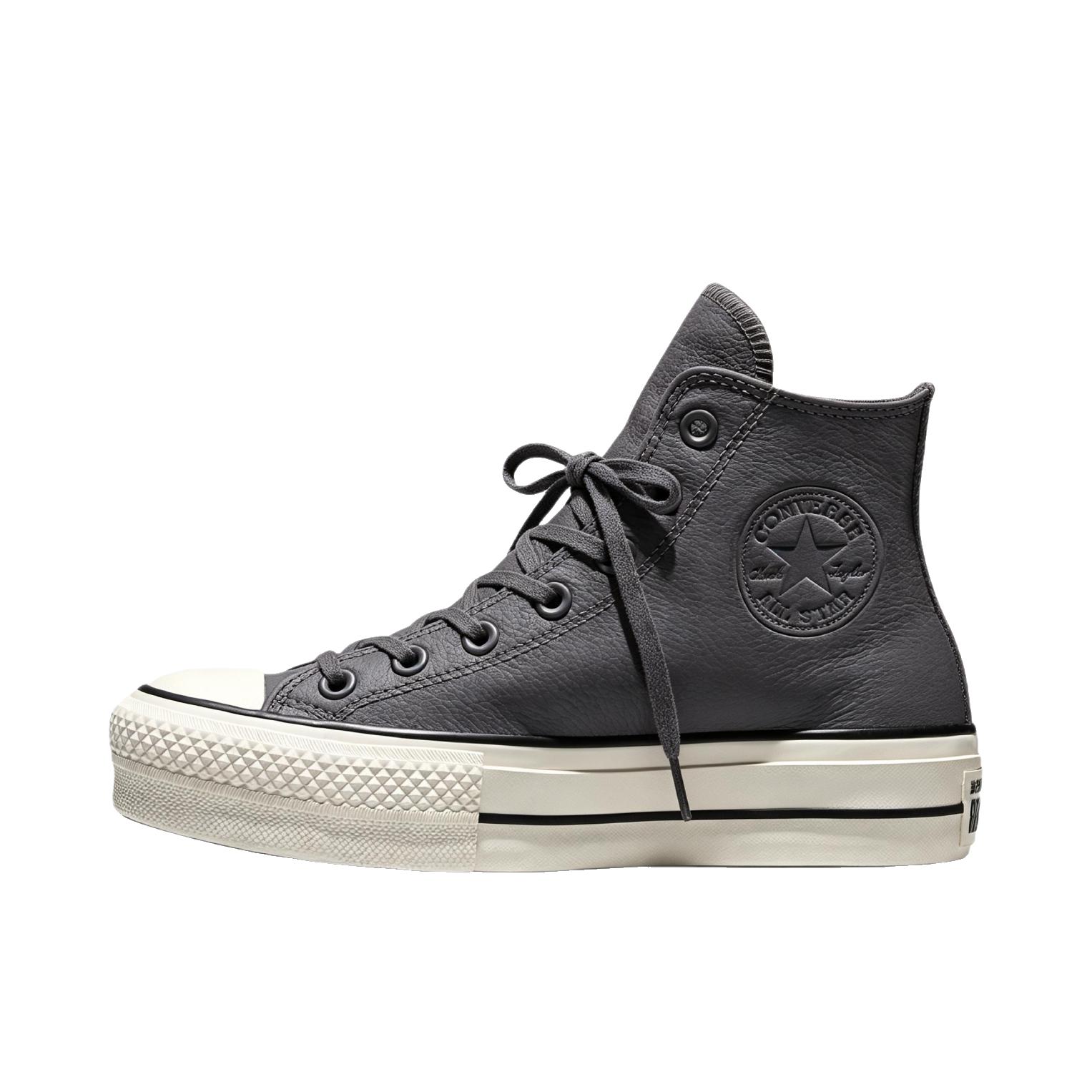 推荐商品：Converse/匡威 Chuck Taylor All Star 帆布鞋 常青款轻便防滑耐磨百搭复古圆头减震贴合高帮 高帮/女款/深灰色/白鹭色/黑色