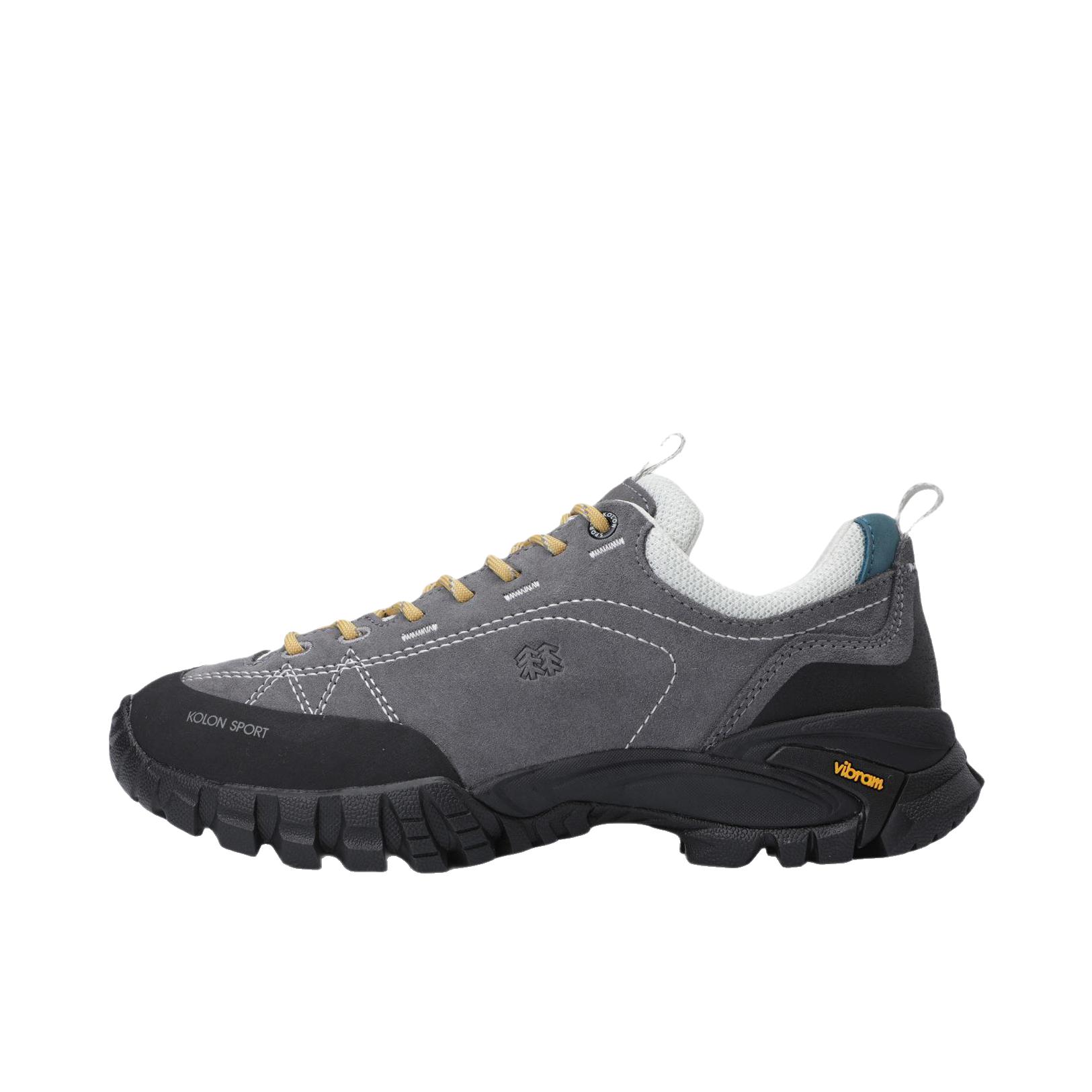 推荐商品：KOLON SPORT/可隆 Rockun 户外休闲鞋 运动百搭圆头 深灰色