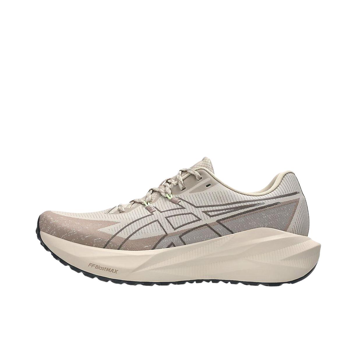 推荐商品：Asics/亚瑟士 Blazeblast 跑鞋 柔软透气回弹 浅褐色/亮黄色