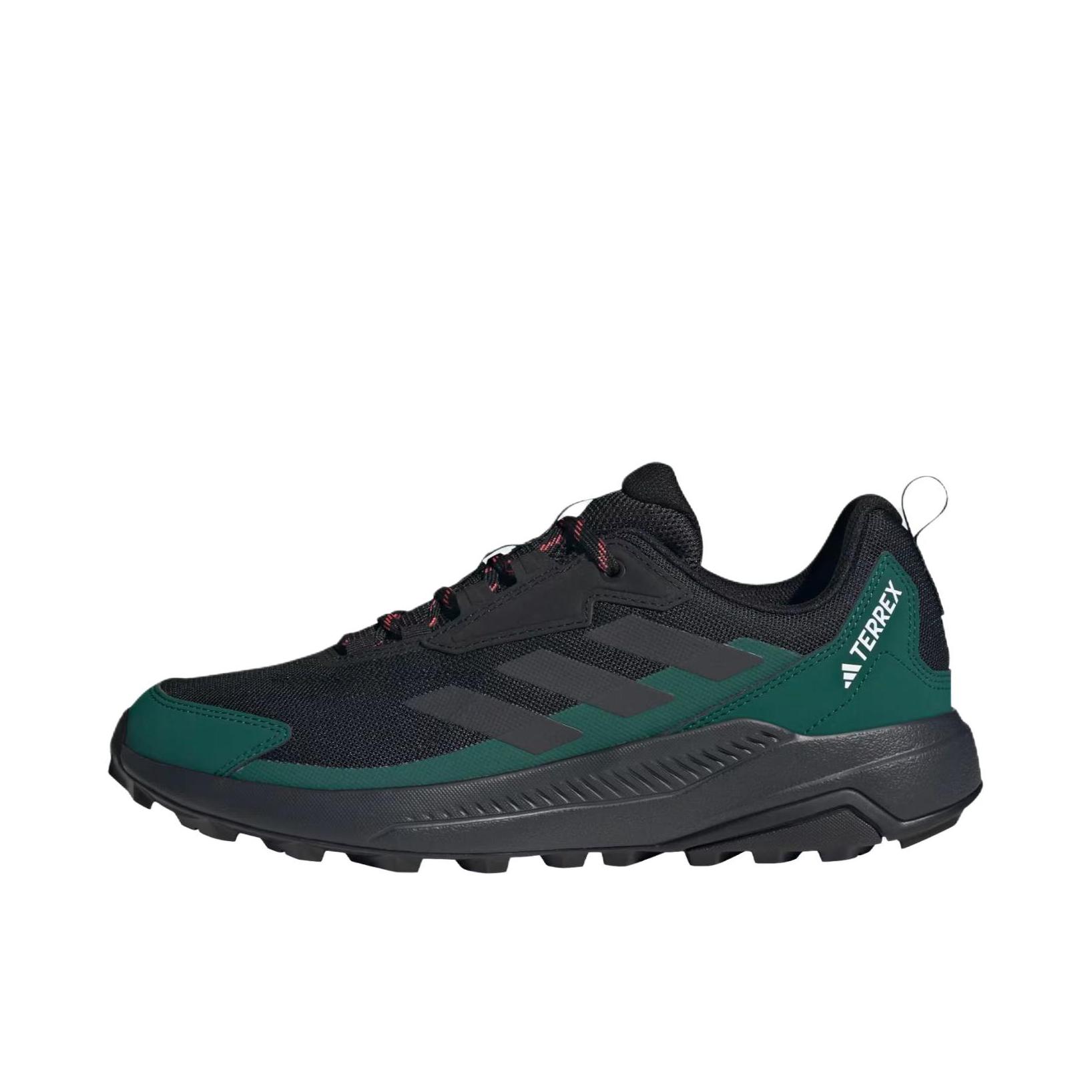 推荐商品：adidas  Anylander  R.RDY  防滑 防水 低帮 系带  户外鞋 核心黑/碳黑色/学院绿