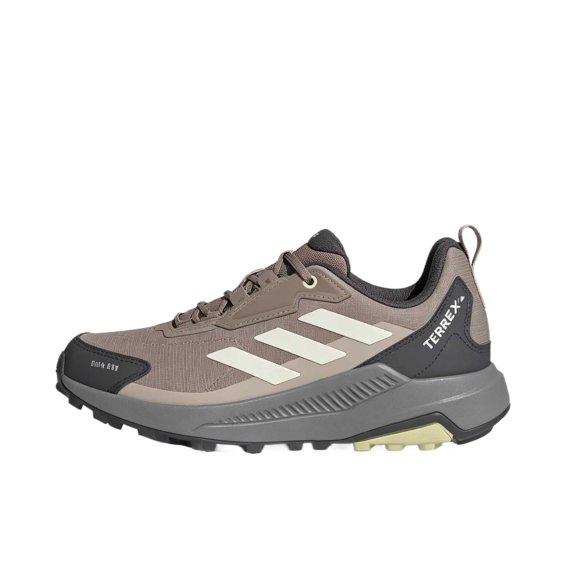 推荐商品：adidas  Anylander  R.RDY  防滑 防水 低帮 系带  户外鞋 粉笔棕/奇迹白/灰六