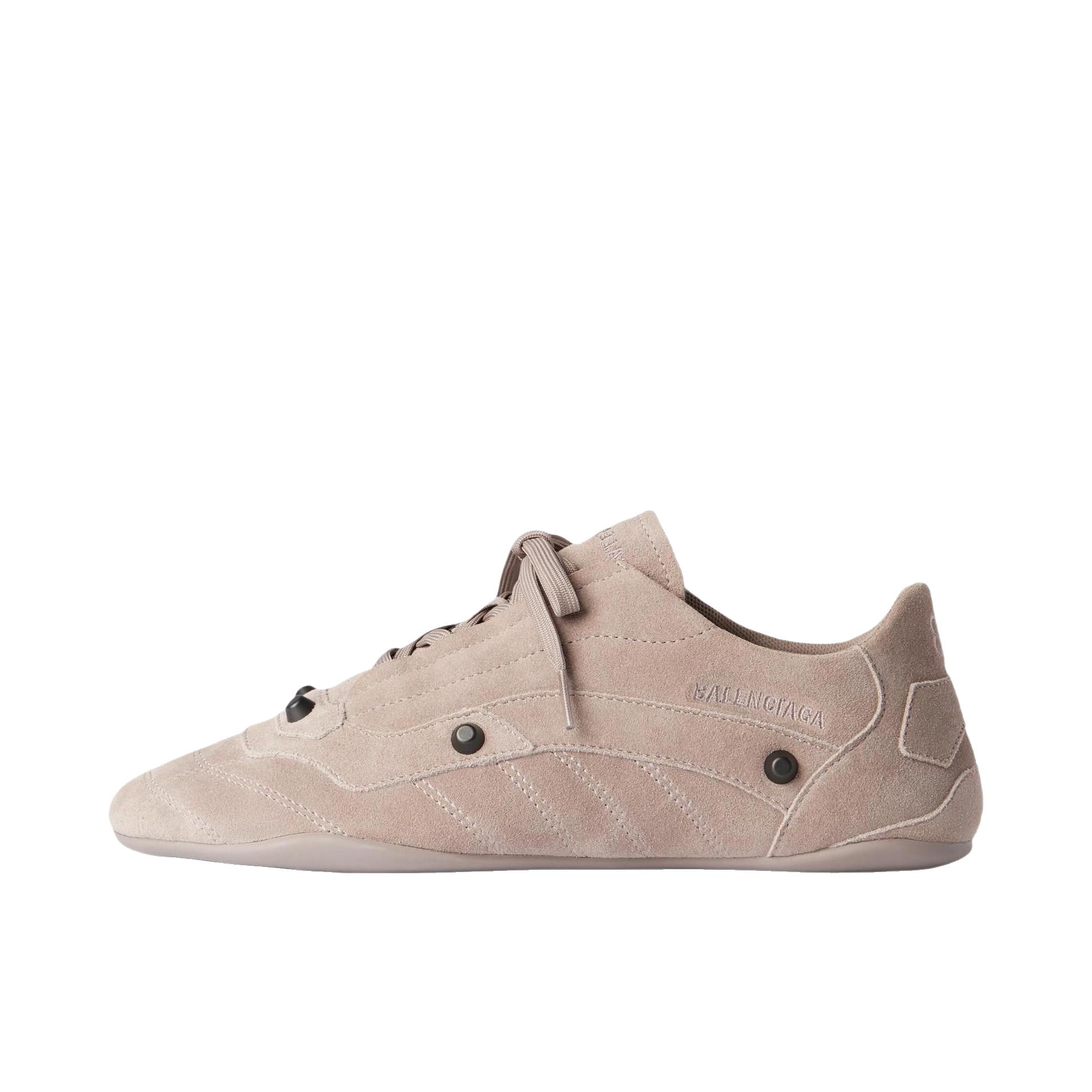 推荐商品：Balenciaga 巴黎世家 CITY 运动休闲鞋 羊皮革时尚简约 女款/芝麻色