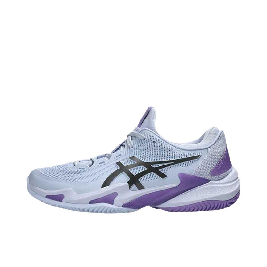 推荐商品：Asics/亚瑟士 Court FF 3 Novak 全能型 缓震 网面透气 耐用稳定 网球鞋 渐变/蓝色/枪灰色