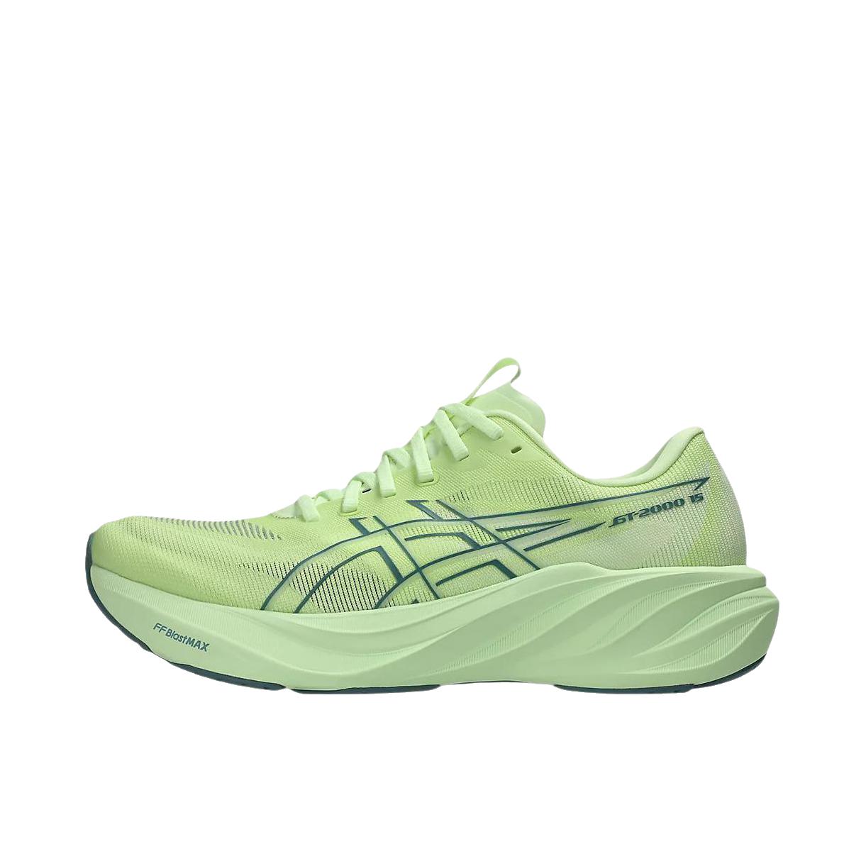 推荐商品：Asics/亚瑟士 GT-2000 15 跑鞋 柔软运动支撑回弹 荧光绿