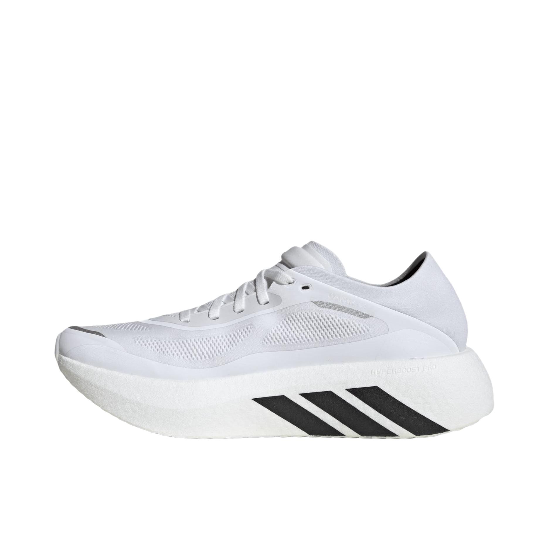 推荐商品：adidas HYPERBOOST RUN 跑鞋 日常运动支撑 奶白色