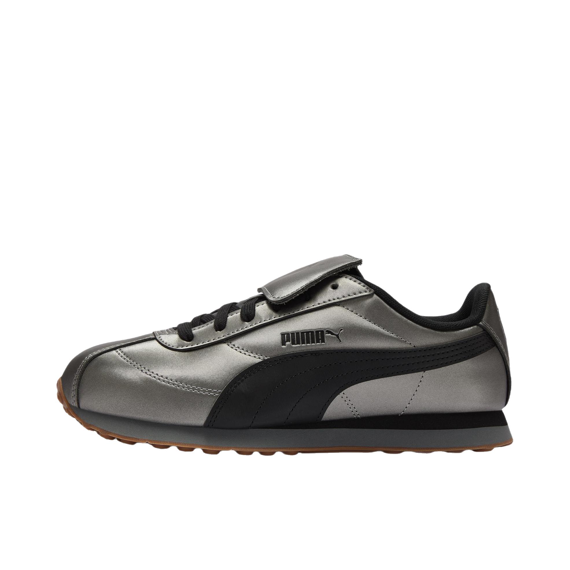 推荐商品：Puma/彪马 Turin Retro 运动休闲鞋 复古百搭舒适耐磨T头 黑色/银色