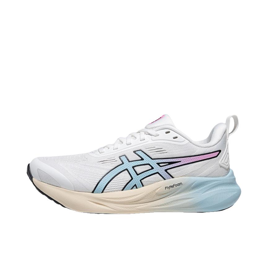 推荐商品：Asics/亚瑟士 GEL-STRIDE 跑鞋 支撑耐磨透气 女款/白色