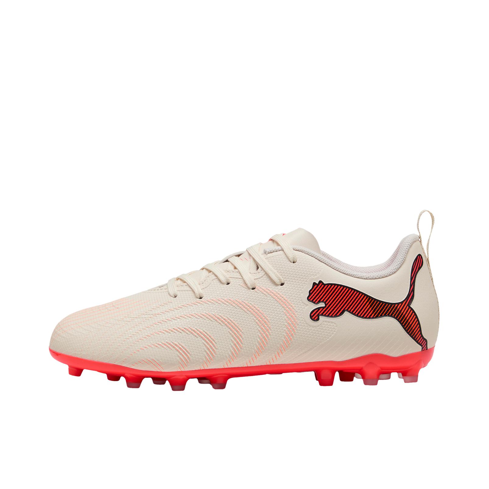 推荐商品：Puma/彪马 FUTURE 9 PLAY MG 足球鞋 胶质短钉人草草坪耐穿 大童/杏仁红 