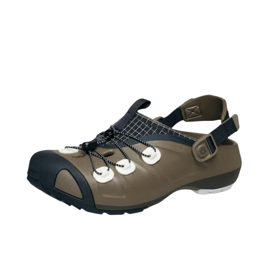 推荐商品：Crocs/卡骆驰 Quick Trail Croslite 凉鞋 百搭舒适防滑 HELINOX联名/胡桃木 
