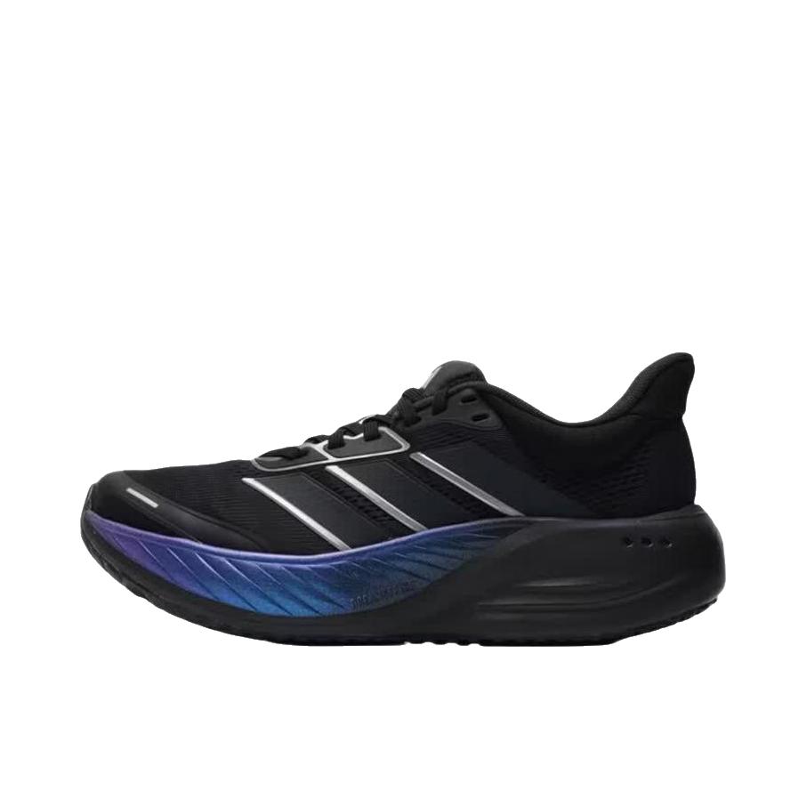 推荐商品：adidas CUSHIONNOVA 跑鞋 时尚潮流舒适百搭回弹缓震防滑贴合越野 黑色/银色