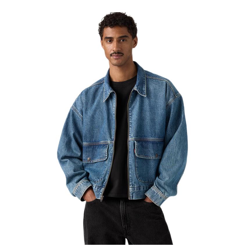 Levi's/李维斯 2026AW 美式复古做旧长袖夹克 007TG-0001 蓝