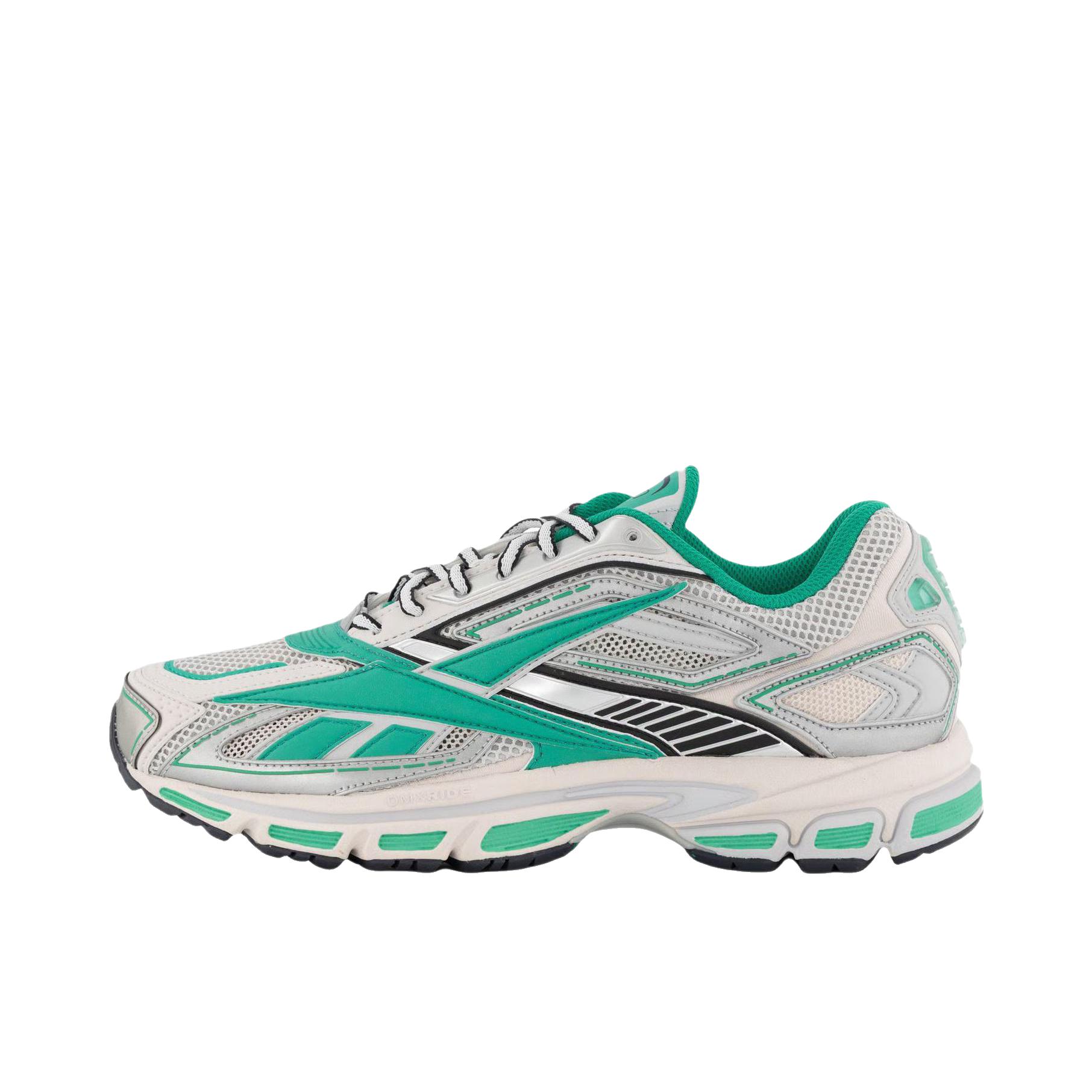 推荐商品：Reebok/锐步 Premier Road Ultra 运动休闲鞋 防滑低帮系带坡跟舒适百搭复古 绿色/珍珠白