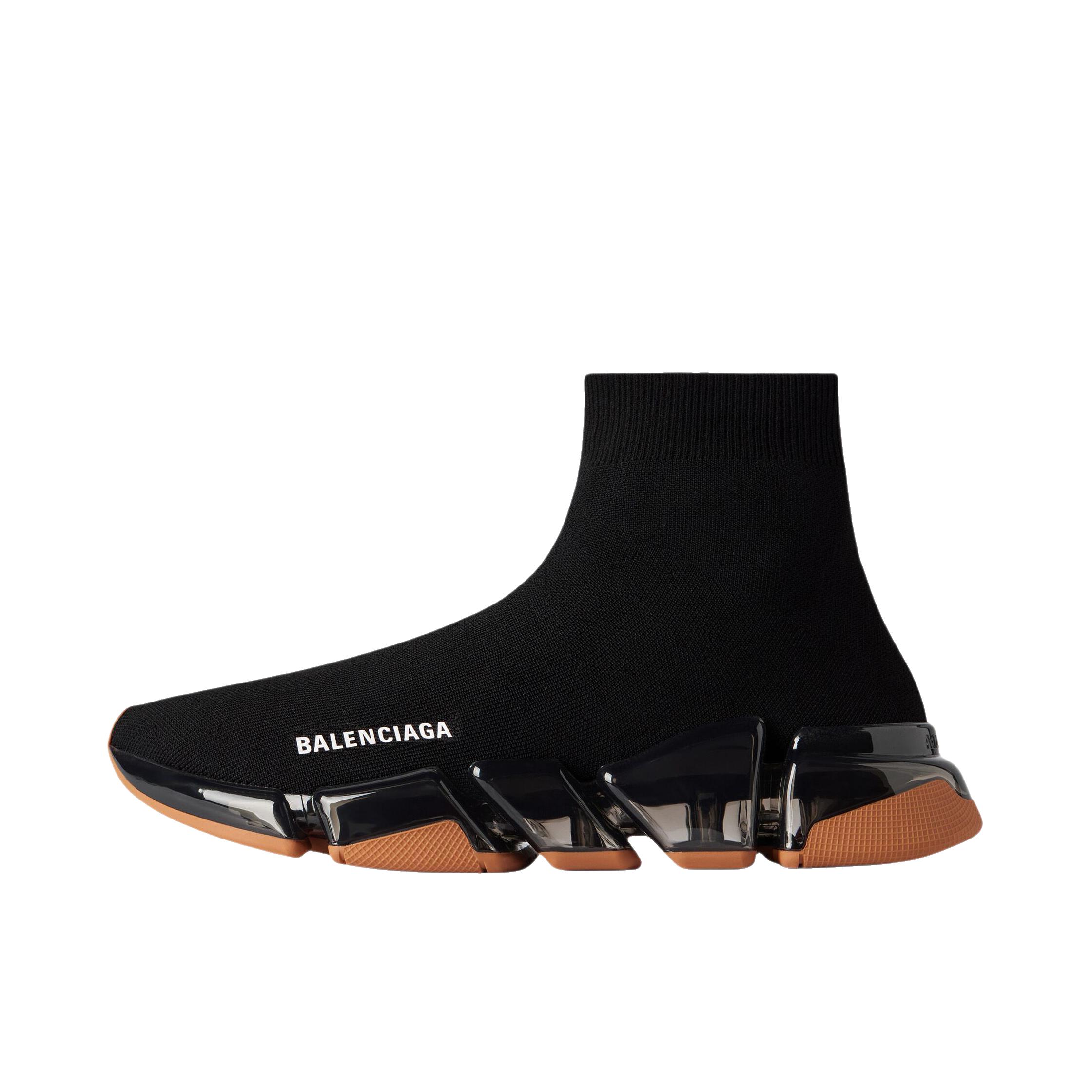推荐商品：Balenciaga 巴黎世家 Speed 2.0 套脚 圆头 高帮 拉链 运动休闲鞋 钢琴黑