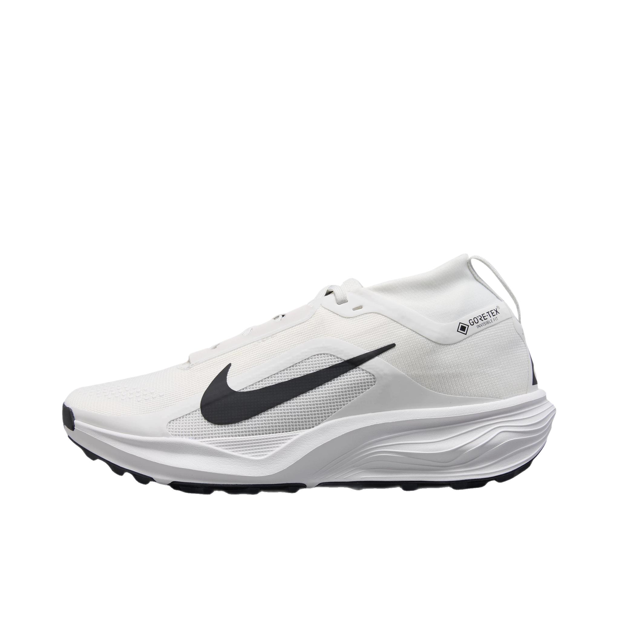 推荐商品：Nike ACG PEGASUS TRAIL GTX 户外鞋 越野跑鞋 运动休闲防滑 山峰白/黑色/浅银色