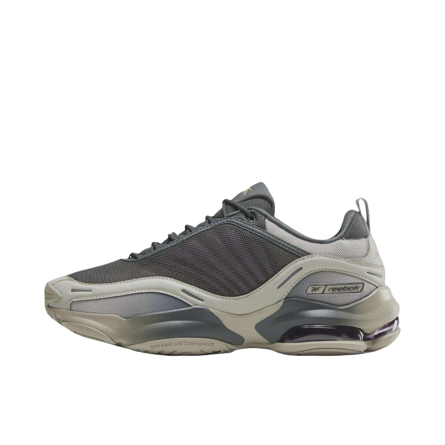 推荐商品：Reebok/锐步 DMX Series 3000 运动休闲鞋 舒适柔软圆头厚底 深灰色