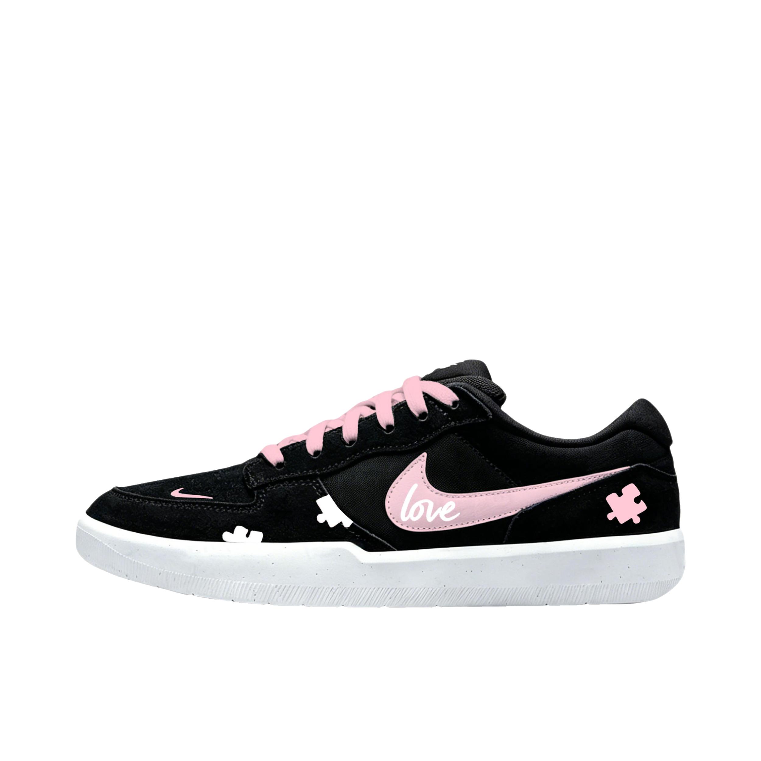 推荐商品：【定制球鞋】Nike SB Force 58 PRM 复古百搭 减震轻便 防滑耐磨 低帮 圆头 板鞋 栖禾