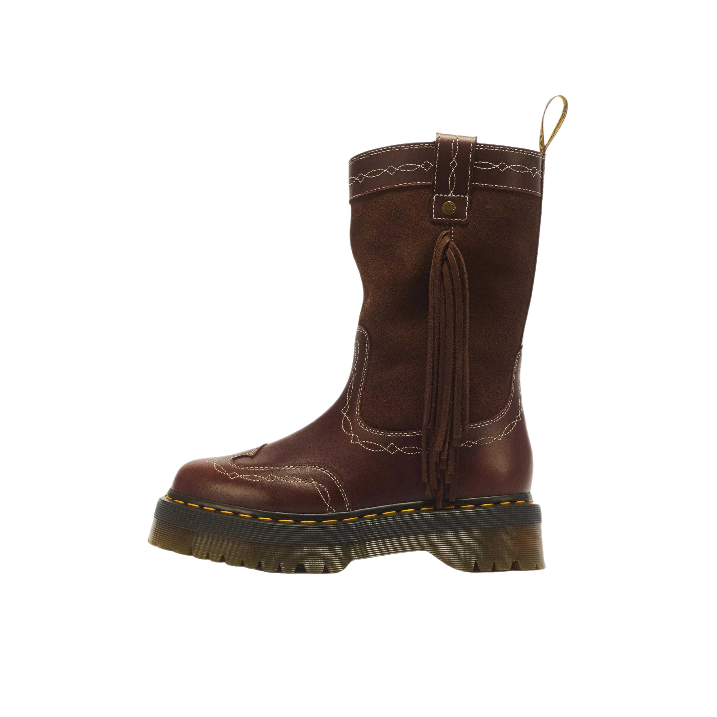 推荐商品：Dr. Martens Desert Rodeo 马丁靴 中筒经典舒适 棕色