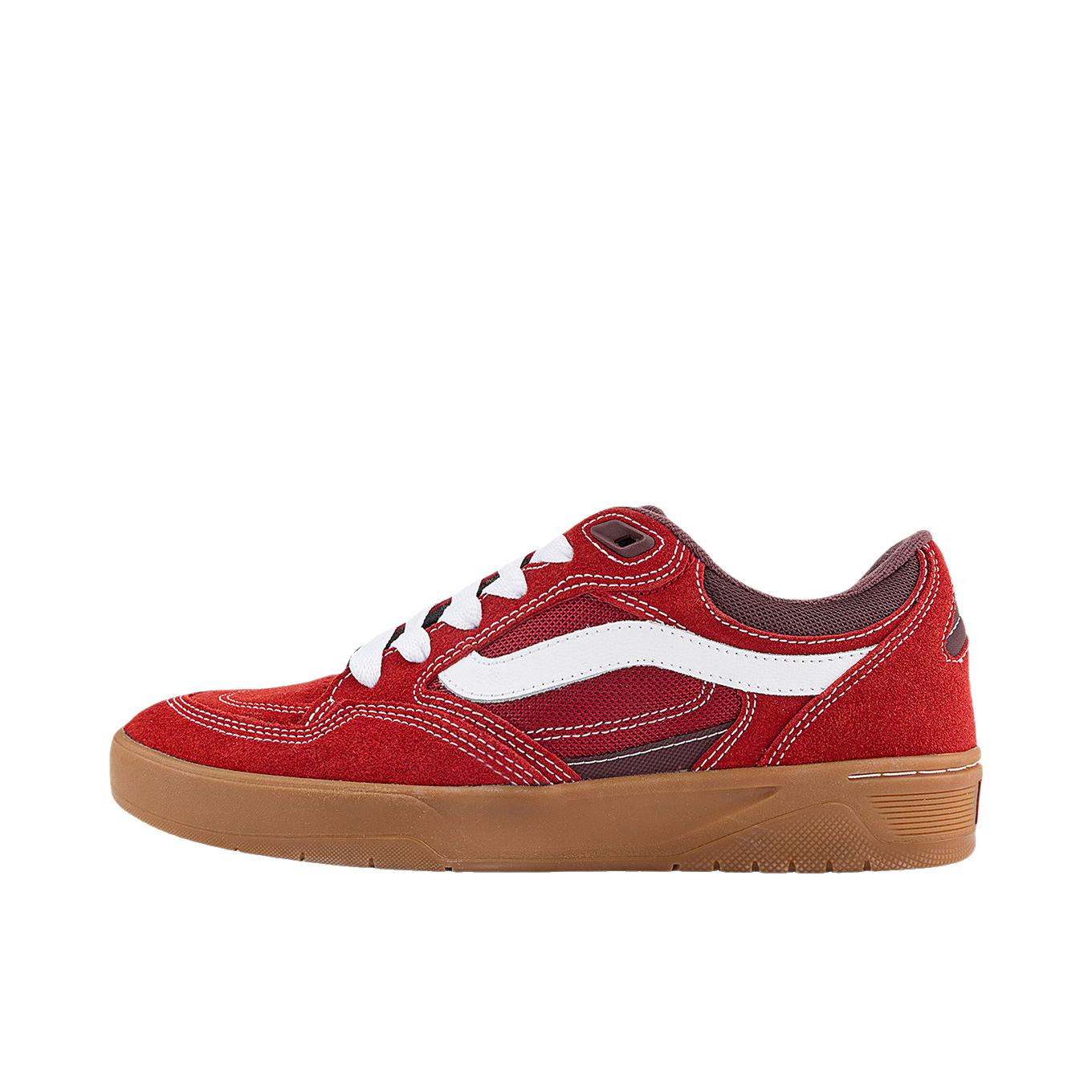 推荐商品：Vans/范斯 Skate Rowan Z3 板鞋 复古圆头系带 红色