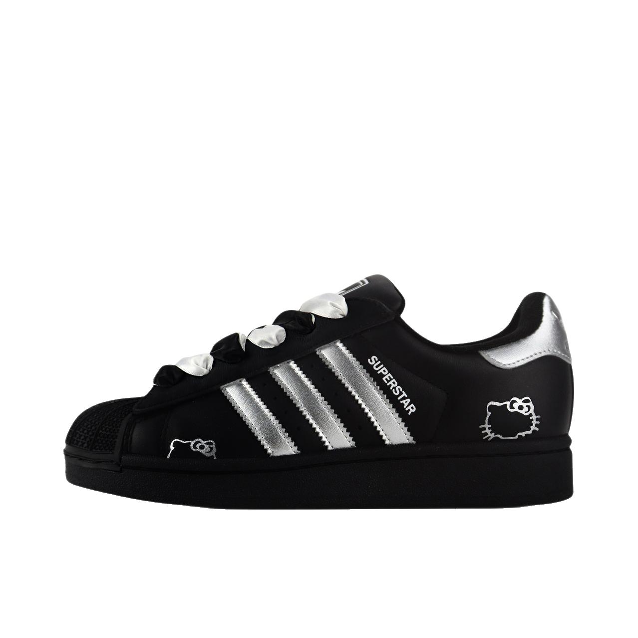 推荐商品：【定制球鞋】 adidas Originals Superstar 板鞋 防踢减震防滑耐磨百搭潮流时尚合成革贝壳头 大童/月光喵 