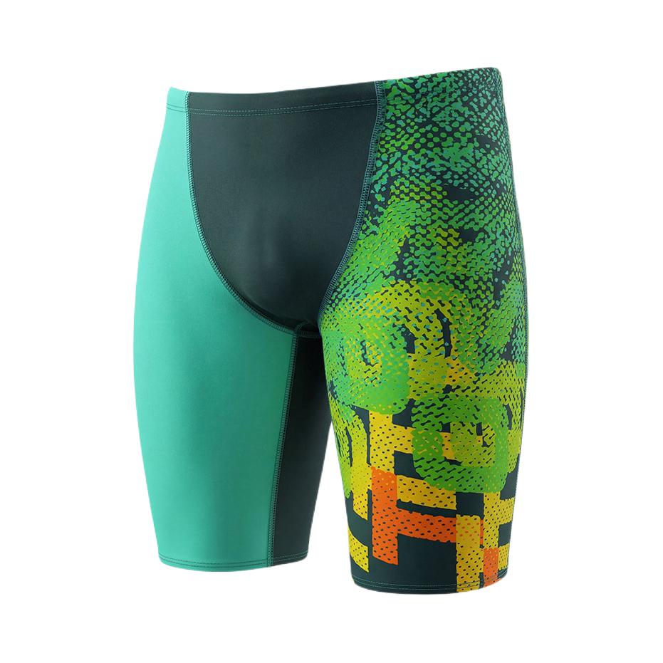 推荐商品：TOSWIM 2026SS 五分拼色印花泳裤 TS250550998005A 绿