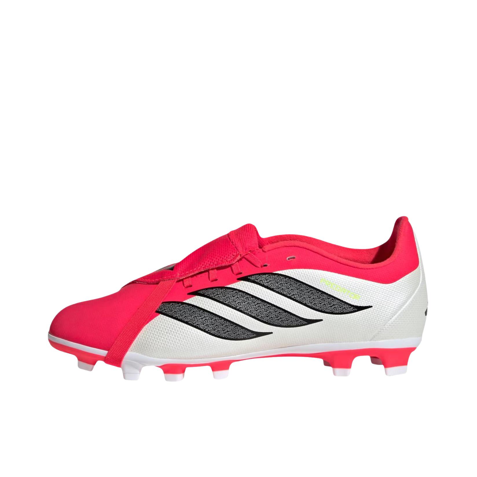 推荐商品：adidas Predator League FT AG 足球鞋 中端人造草地短钉 大童/亮红色 