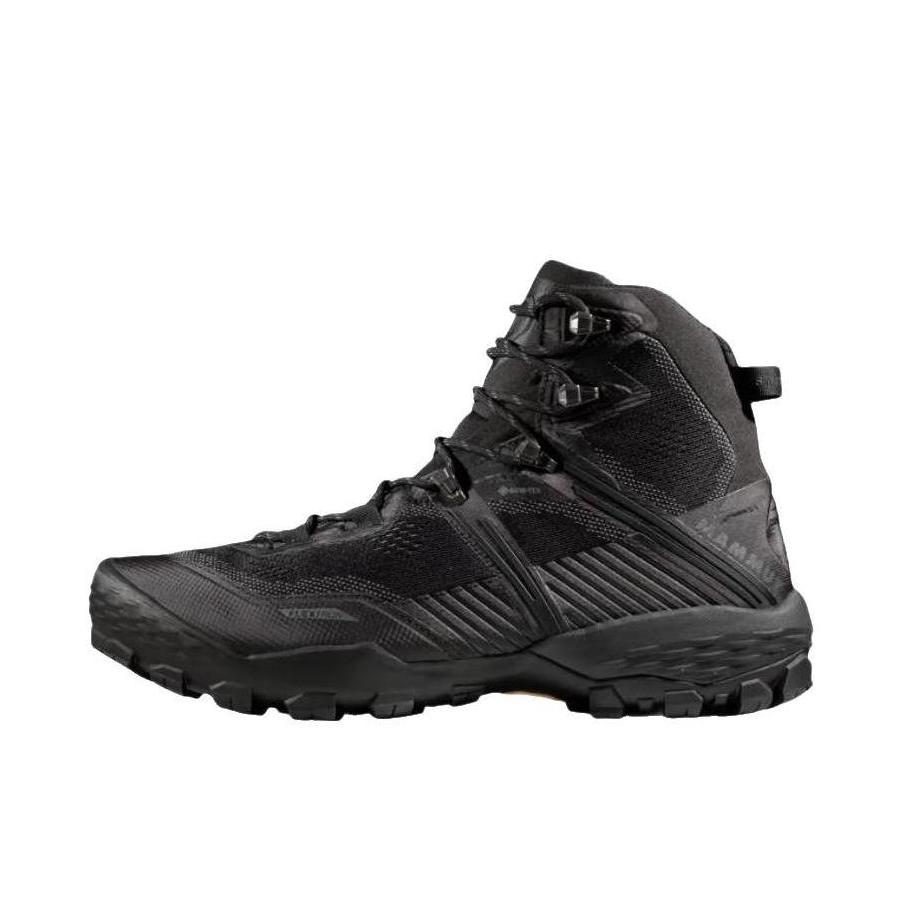 推荐商品：MAMMUT/猛犸象 Ducan 2 High GTX 登山鞋/徒步鞋 舒适百搭防滑耐磨 黑色