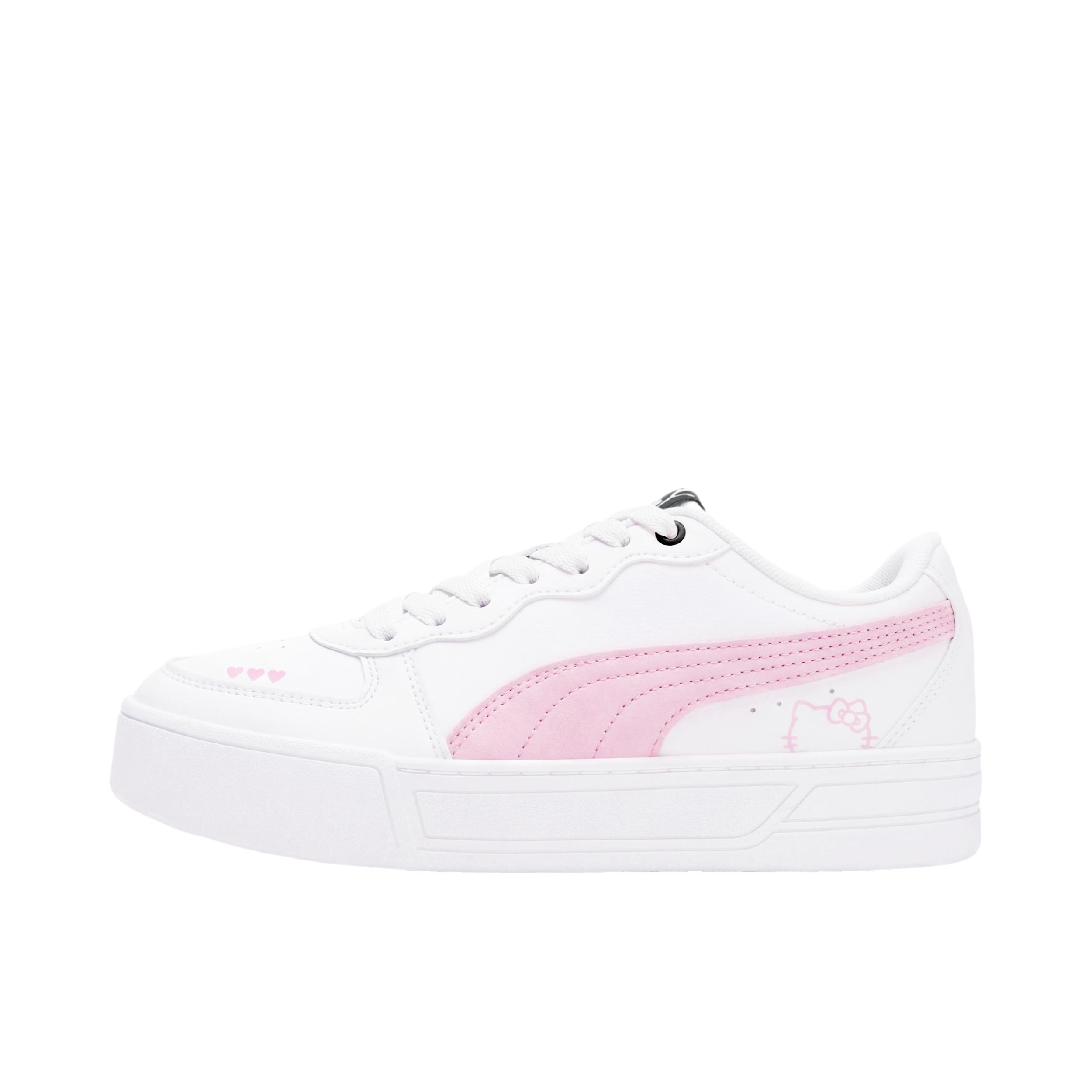 推荐商品：【定制球鞋】 Puma/彪马 Skye 板鞋 少女风甜酷防滑耐磨轻便百搭简约增高 女款/喵喵来信