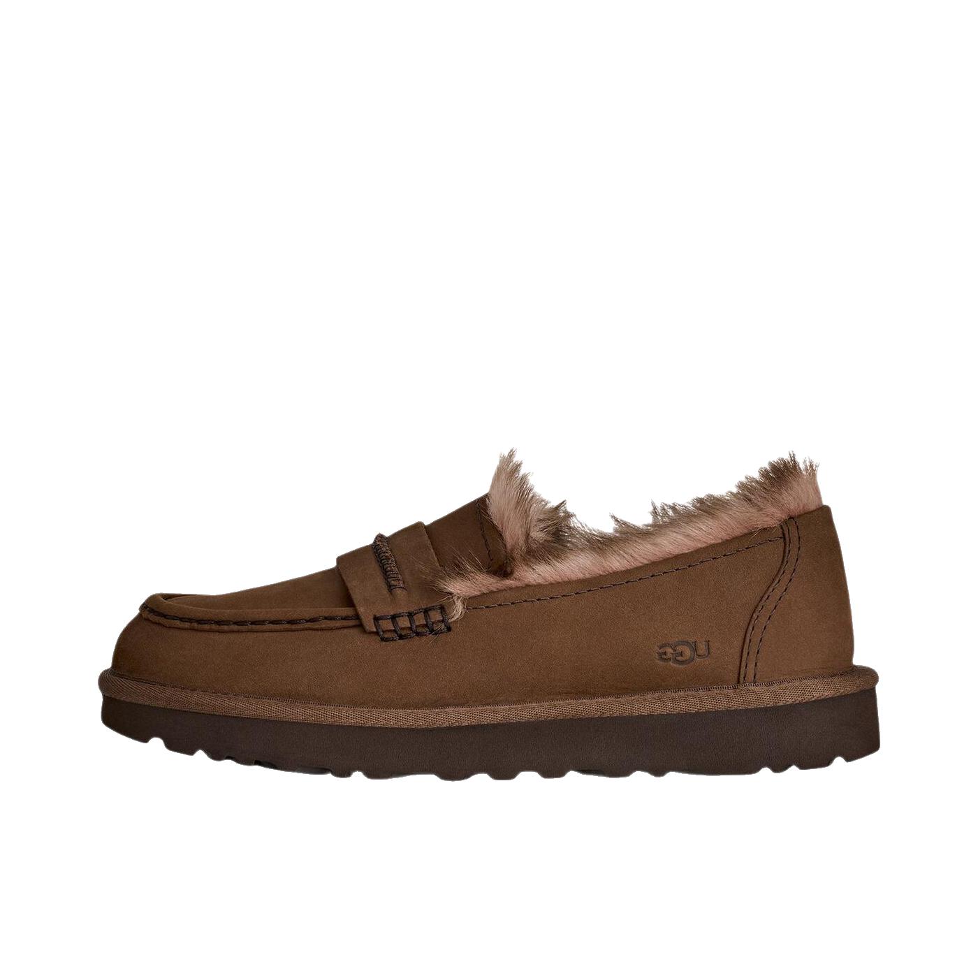 推荐商品：UGG Ellis 单鞋 简约防滑耐磨 加绒/深栗色