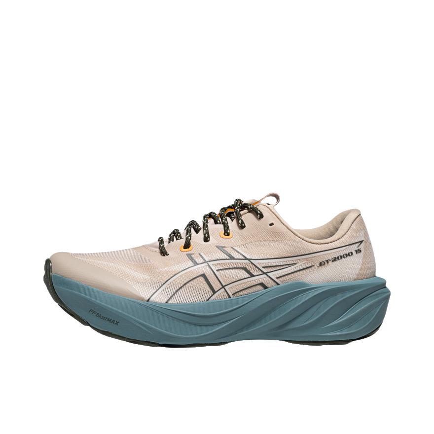 推荐商品：Asics/亚瑟士 GT-2000 15 跑鞋 柔软运动支撑回弹 浅棕色