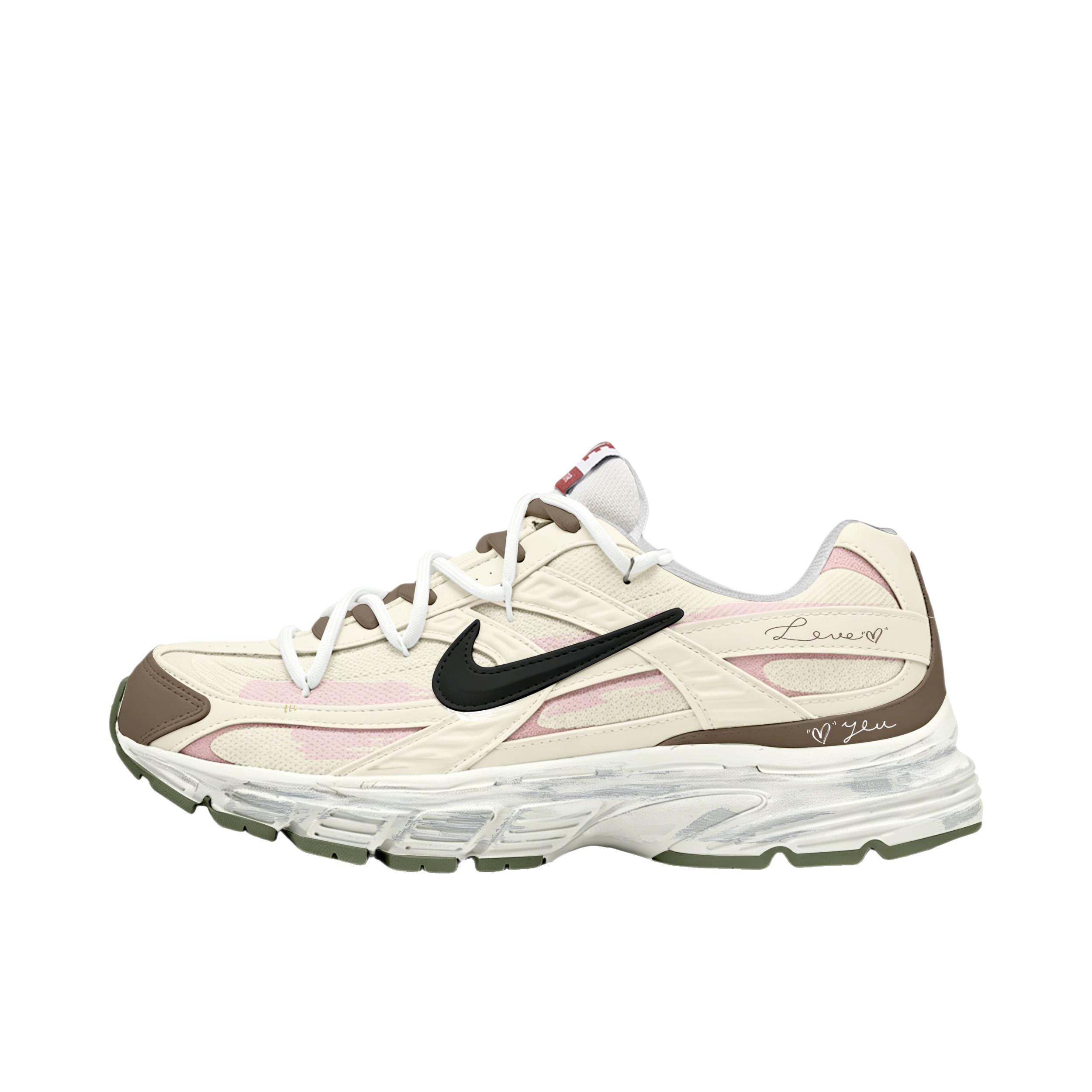 推荐商品：【定制球鞋】 Nike Initiator 跑鞋 做旧机能减震轻便网布透气防滑耐磨织物舒适支撑合成革休闲百搭 青信