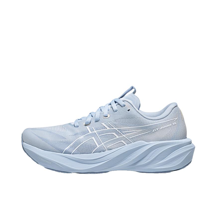 推荐商品：Asics/亚瑟士 GT-2000 15 跑鞋 柔软运动支撑回弹 女款/浅蓝色/白色