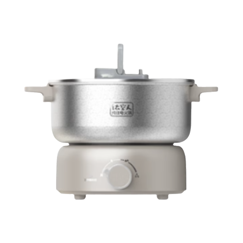 推荐商品：LIVEN/利仁 DHG-TKR180 电火锅 2L 多功能 三档调温 纯钛分体
