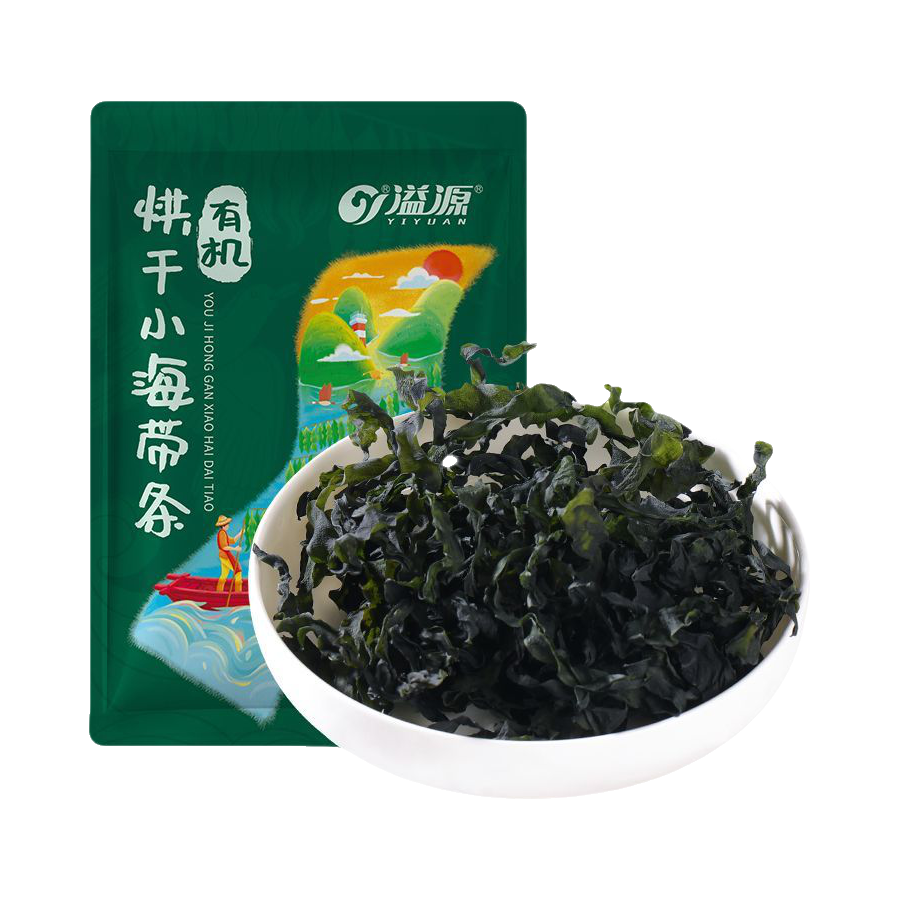 推荐商品：溢源 有机烘干小海带条 袋装