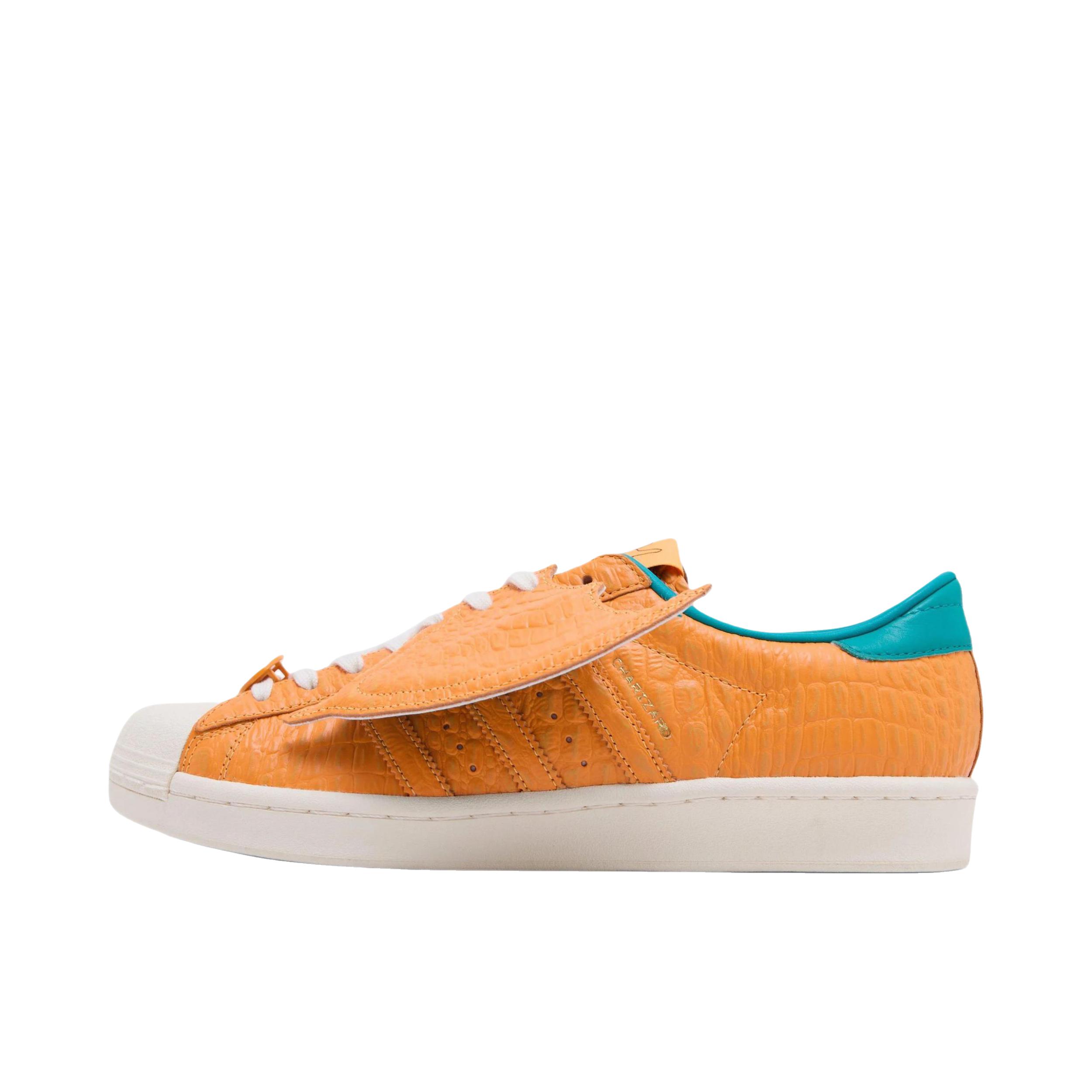 推荐商品：【宋雨琦同款】 adidas Originals Superstar 板鞋 轻便贝壳头薄底舒适百搭耐磨复古 POKEMON/宝可梦联名/橙色