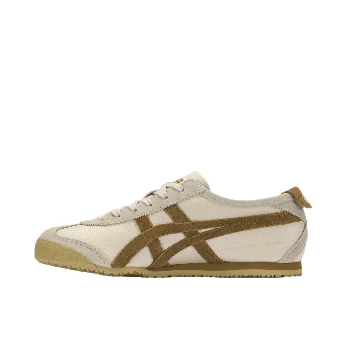 推荐商品：Onitsuka Tiger Mexico 66 德训鞋 运动休闲鞋 复古轻便透气舒适百搭防滑 米色/浅棕色