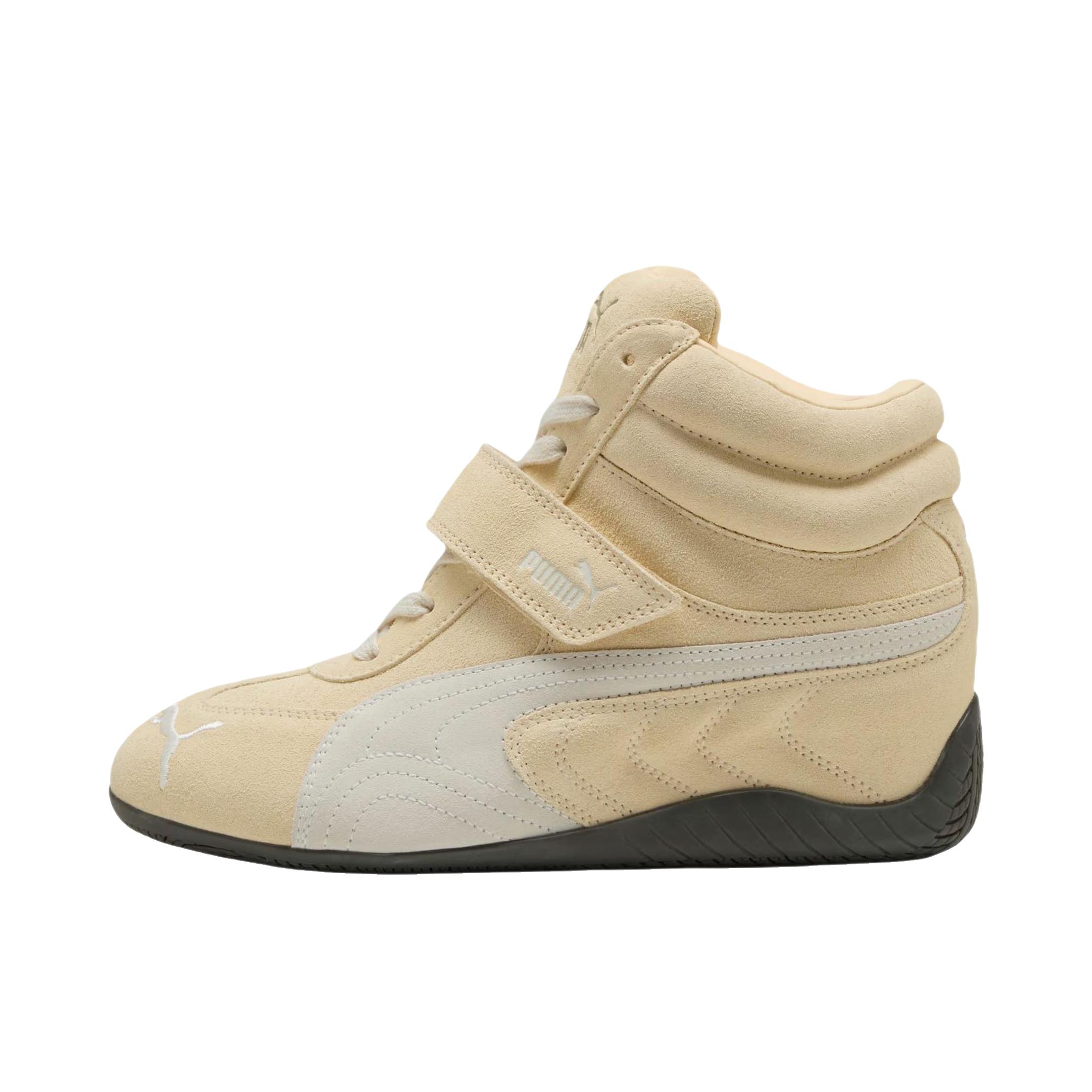 推荐商品：Puma/彪马 speedcat Wedge 运动休闲鞋 圆头魔术贴舒适 奶油糖霜色