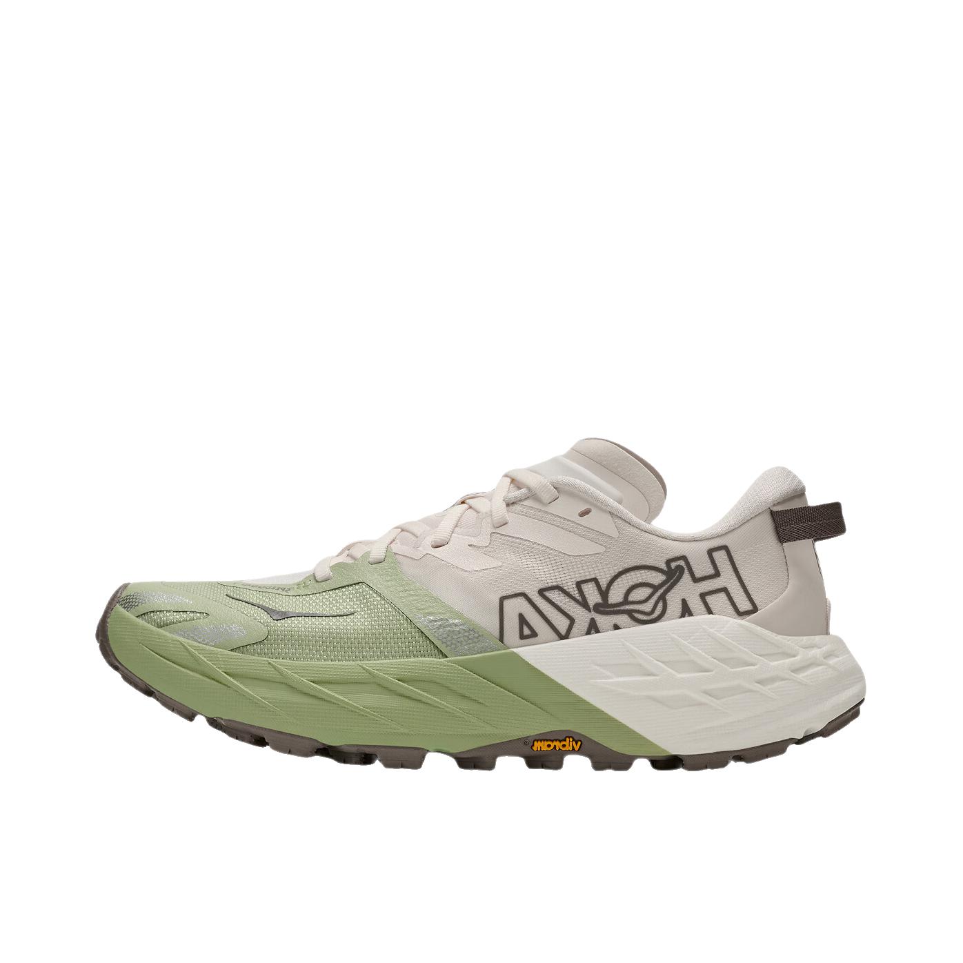 推荐商品：HOKA ONE ONE 飞速羚羊 SPEEDGOAT 7 跑鞋 越野轻量抓地冬季缓震贴合 女款/雅石白/晨露灰色/绿色