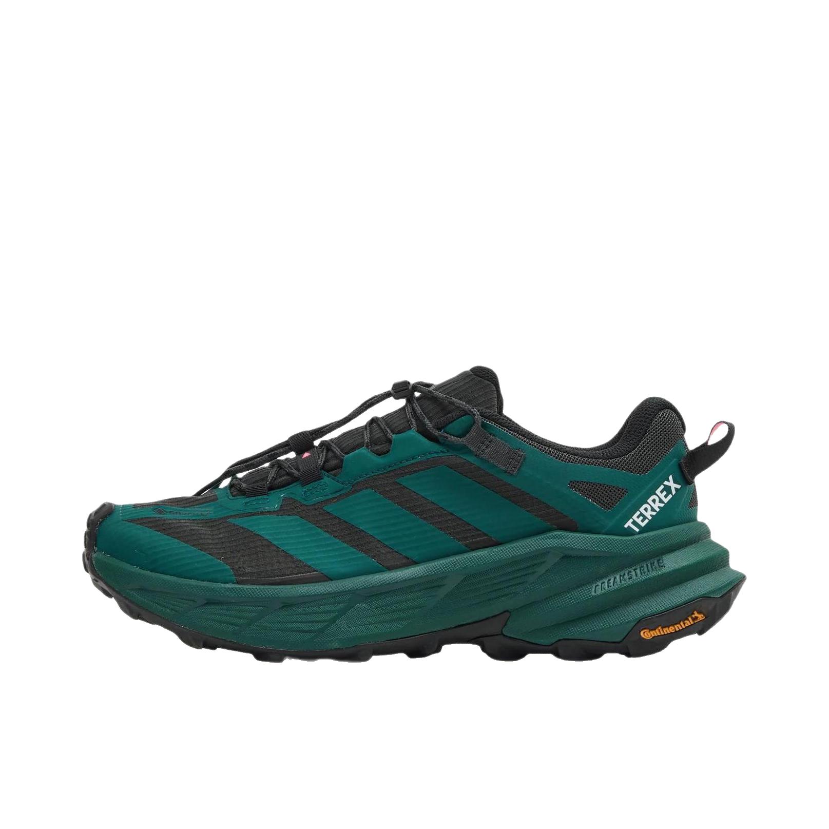 推荐商品：adidas Freehiker SL 户外鞋 徒步鞋 防水休闲轻运动 绿色/黑色