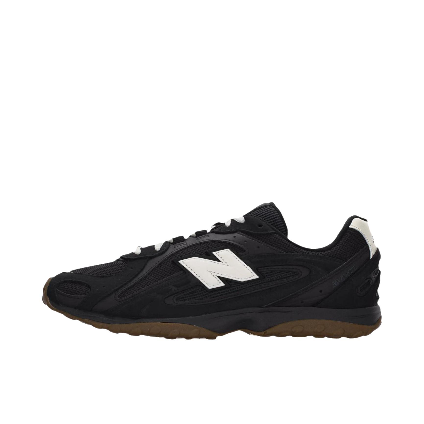 推荐商品：New Balance 204L 德训鞋 运动休闲鞋 系带轻盈薄底芭蕾风 D宽/黑色/奶白色