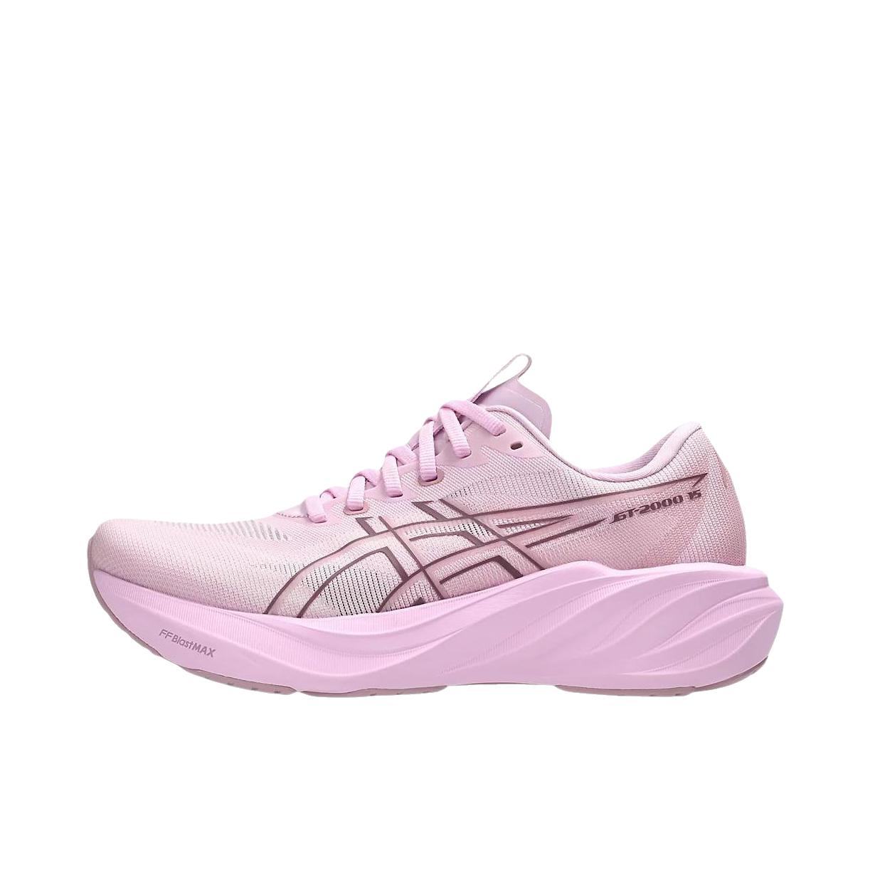 推荐商品：Asics/亚瑟士 GT-2000 15 跑鞋 柔软运动支撑回弹 朦胧丁香/芋紫色