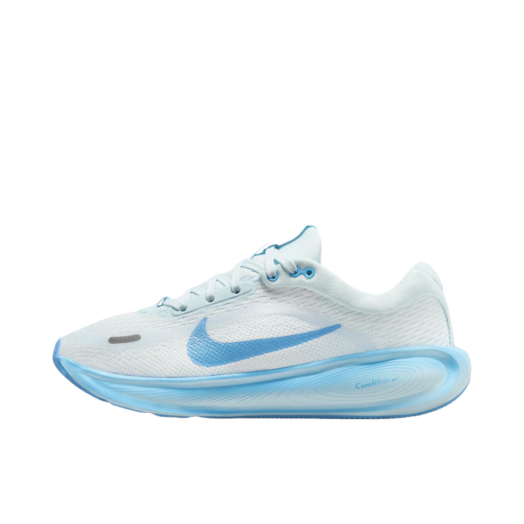 推荐商品：Nike Stellar Ride 跑鞋 舒适耐磨贴合回弹 大童/山峰白/足球蓝/冰川蓝